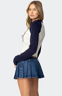 Edikted Boston Babe Raglan Sweater