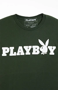 Playboy By PacSun Green OG Logo T-Shirt