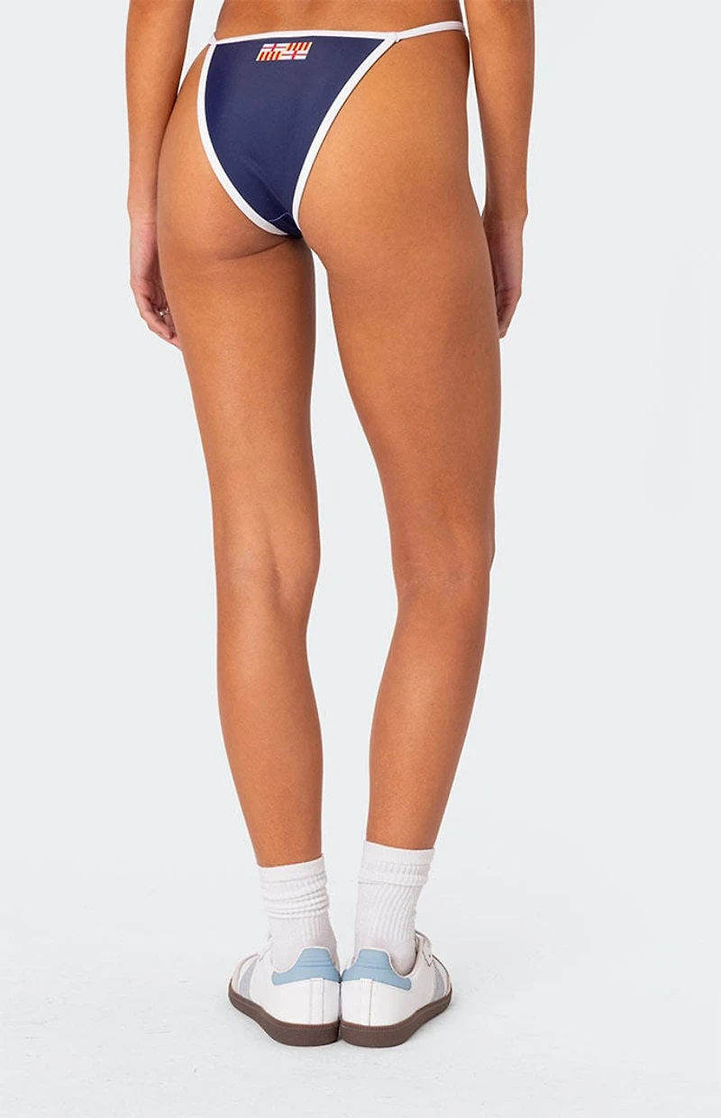 Edikted International Girl High Cut Bikini Bottom