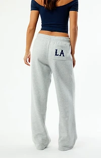 LA Hearts Heather Grey Baggy Sweatpants