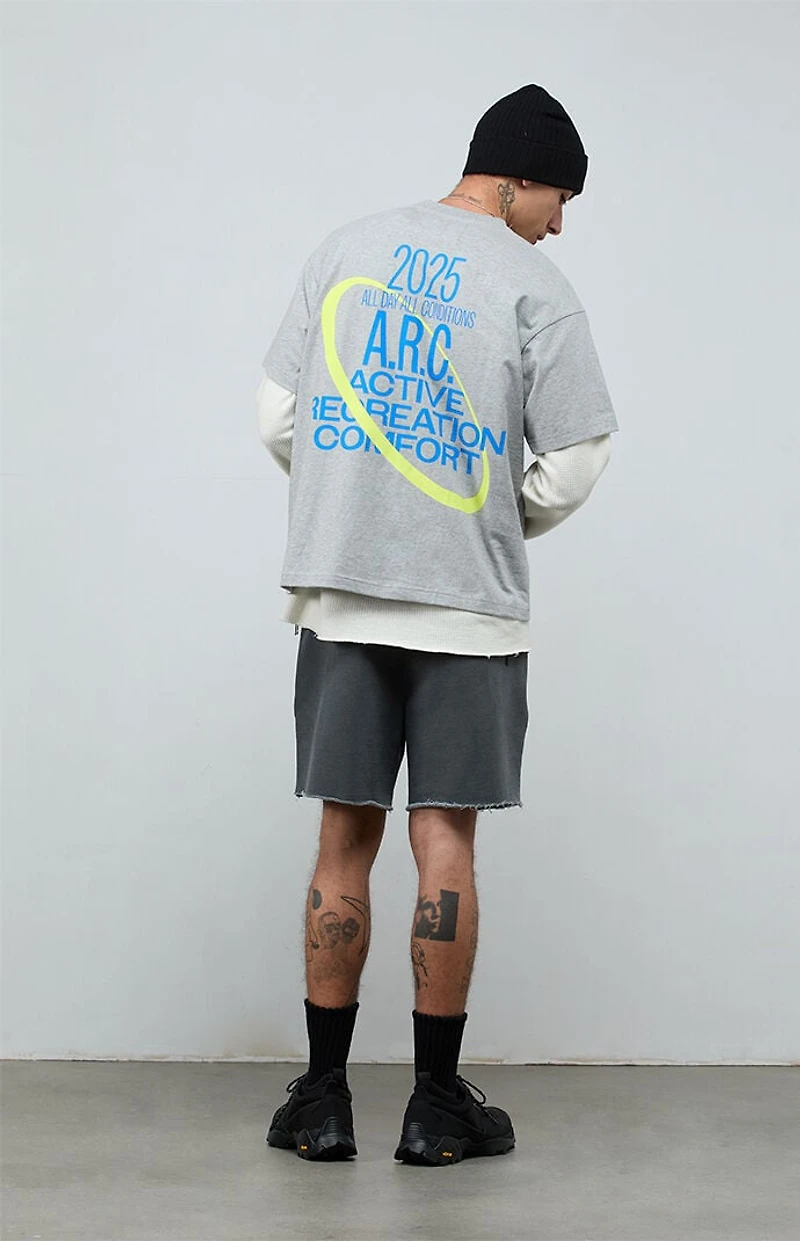 A.R.C. Systems Heather Gray Vintage Wash Heavyweight T-Shirt