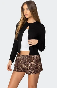 Edikted Hollie Button Up Cardigan