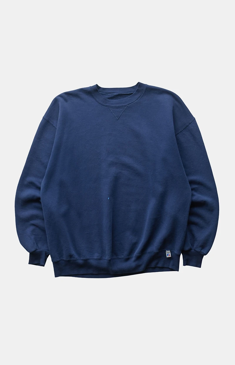 PS VINTAGE '90s Navy Russell Crewneck Sweatshirt
