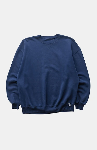 PS VINTAGE '90s Navy Russell Crewneck Sweatshirt