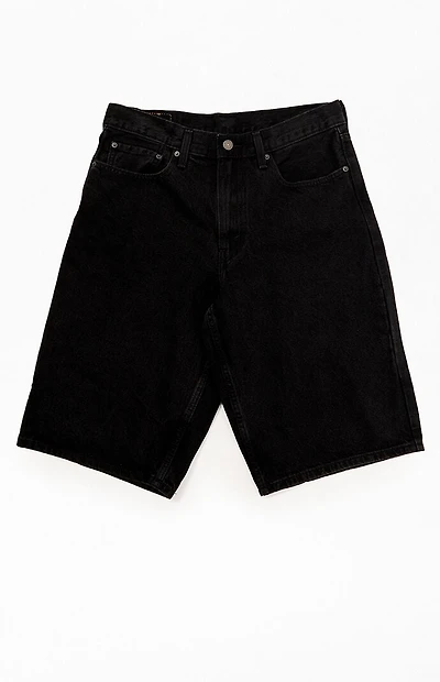 Levi's 470 Black Baggy Jorts