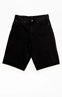 Levi's 470 Black Baggy Jorts