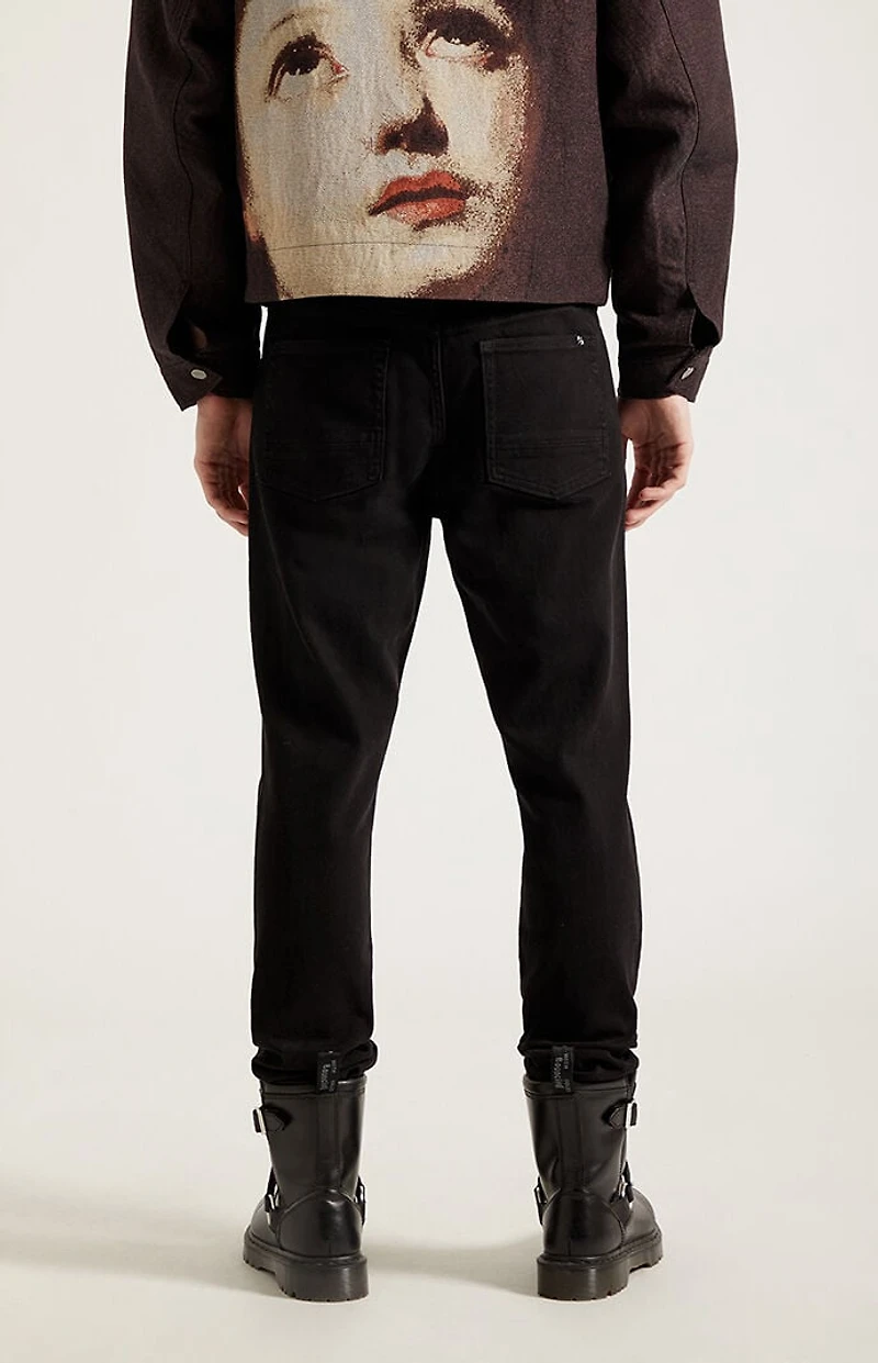 Pacsun Bryce Stacked Skinny Jeans Stretch Black