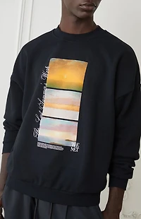 The Met x Pacsun Last Summer's Work Crew Neck Sweatshirt