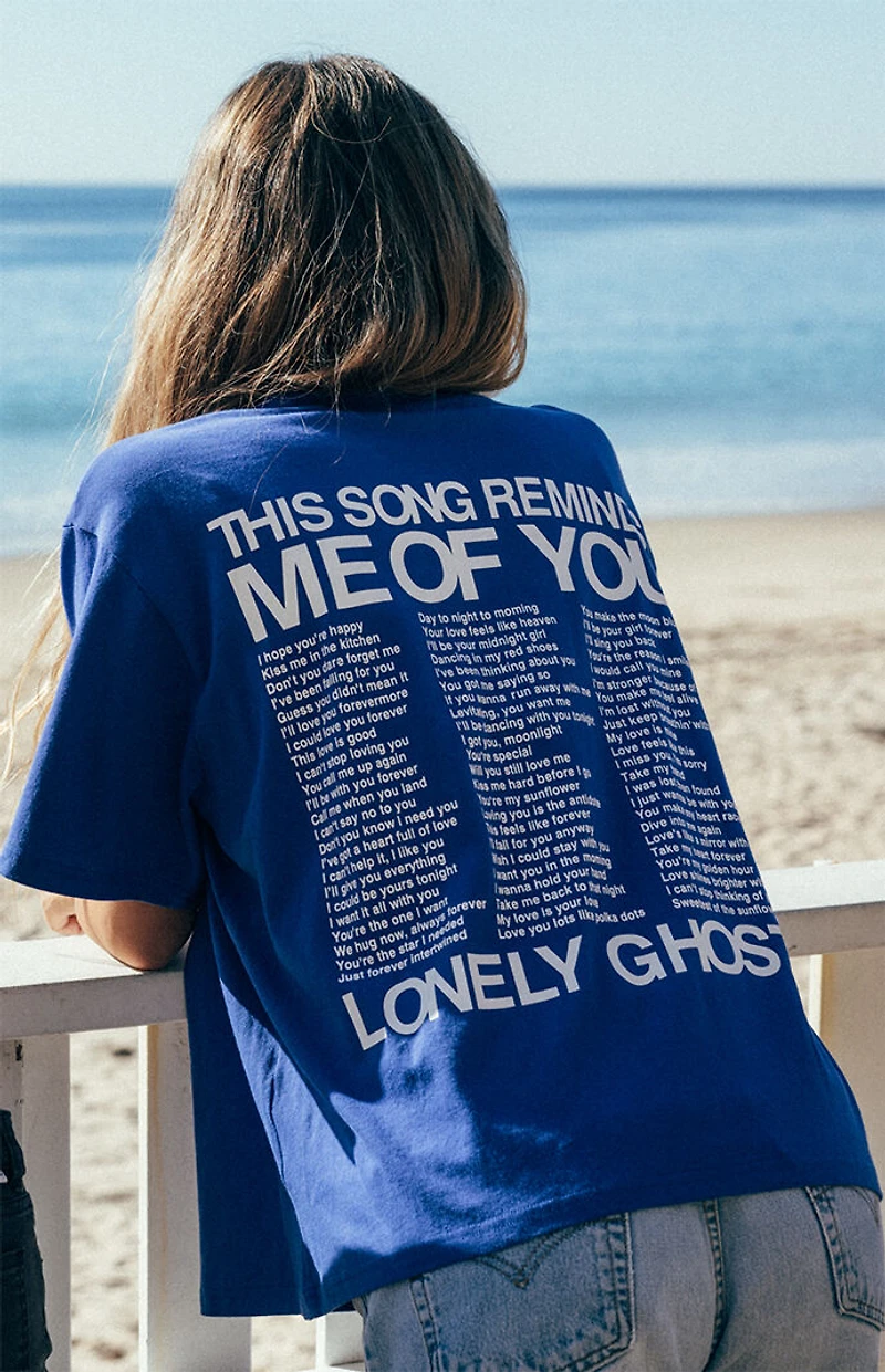 LONELY GHOST This Song Reminds Me Of You T-Shirt