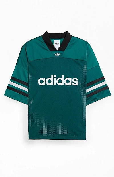 adidas Adicolor Green Oversized Football Jersey