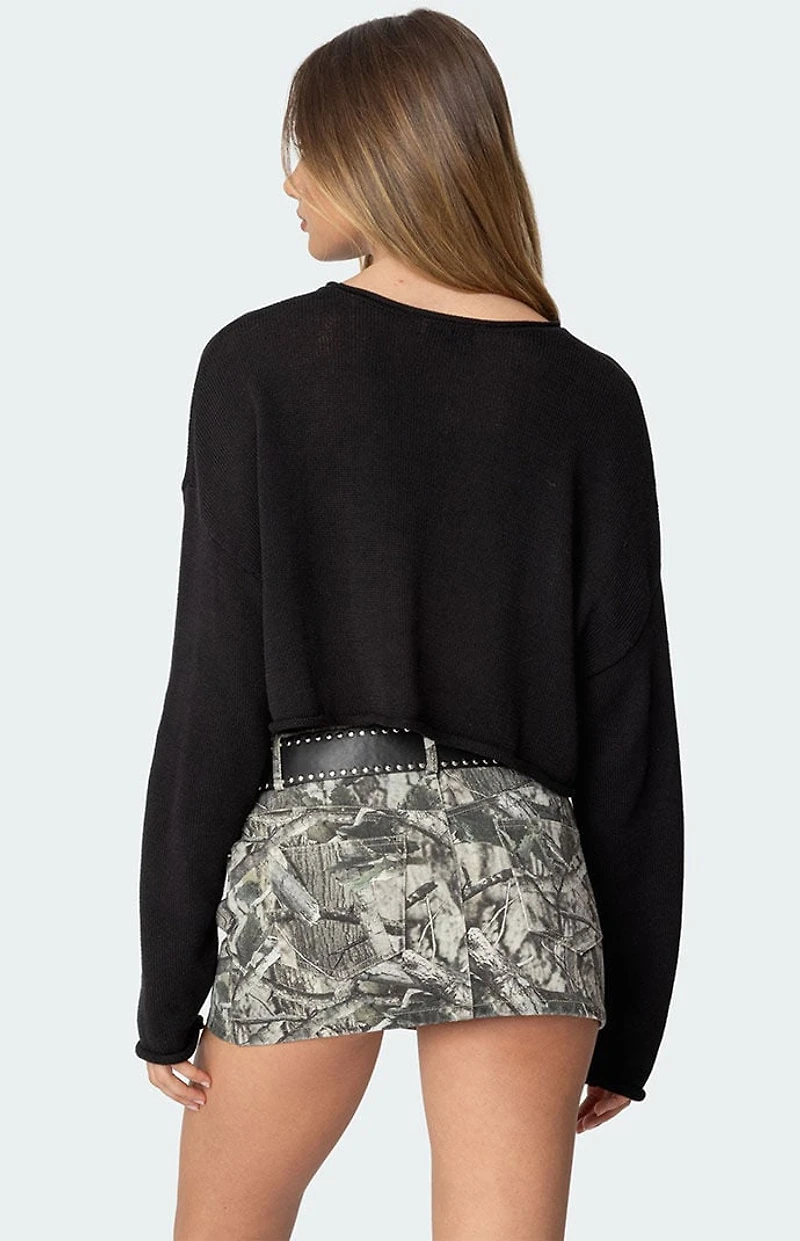 Edikted Shyrah Oversized Knit Top