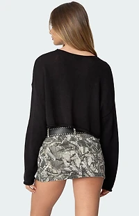 Edikted Shyrah Oversized Knit Top