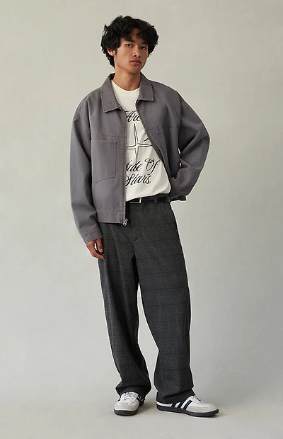 Pacsun Gray Baggy Trousers