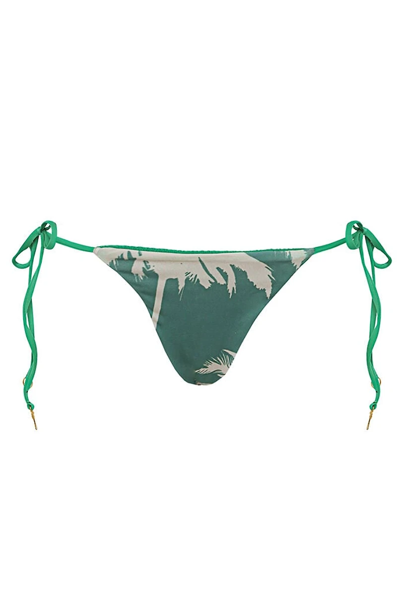 Maaji Sunflash Scrunch Reversible Tie Side Bikini Bottom