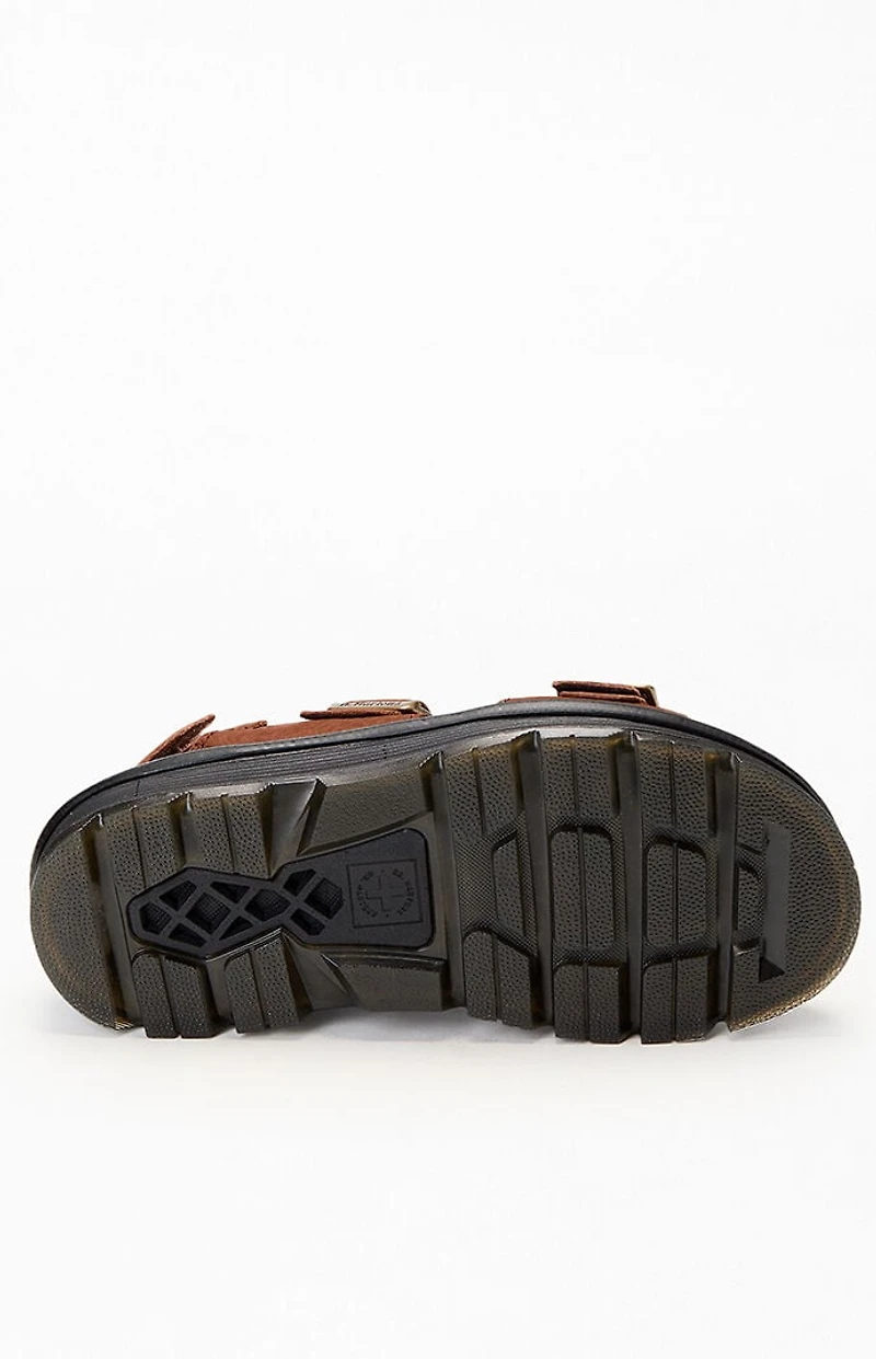 Dr Martens Women's Zebzag Suede Platform Sandals