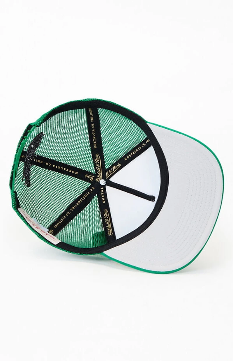 Mitchell & Ness NBA Boston Celtics Vintage Block Trucker Hat