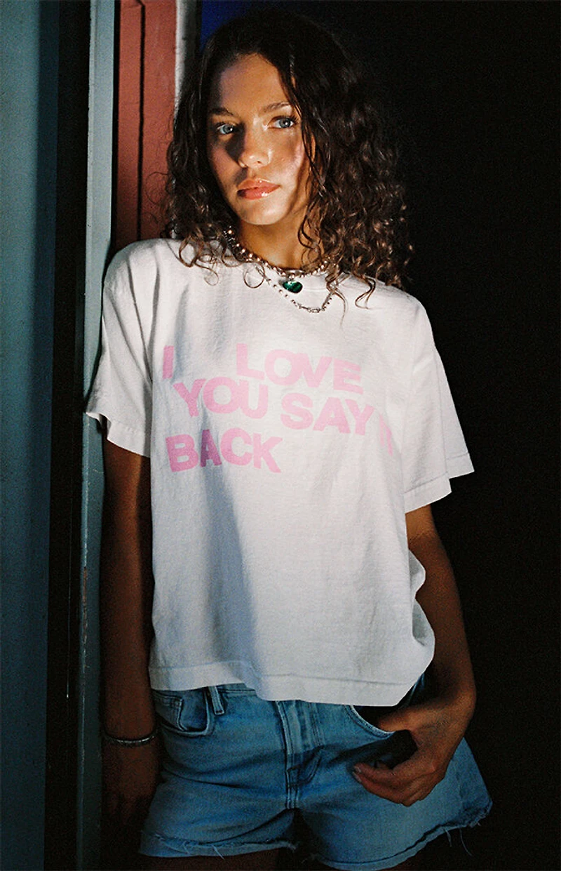 LONELY GHOST White Ways To Say I Love You T-Shirt