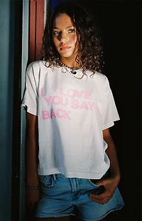 LONELY GHOST White Ways To Say I Love You T-Shirt