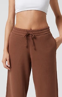 Pacsun Solid Fleece Baggy Sweatpants