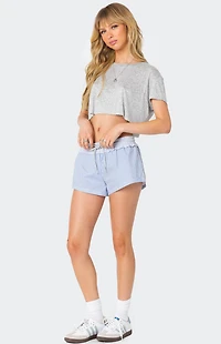Edikted Seville Cropped T-Shirt
