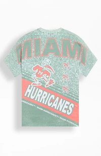 Mitchell & Ness NCAA Miami Hurricanes Playmaker T-Shirt