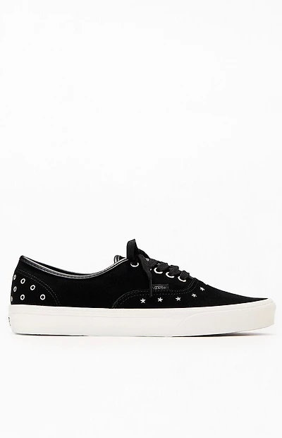 Vans Black & White Star Grommet Authentic Shoes