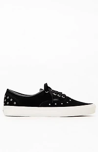 Vans Black & White Star Grommet Authentic Shoes