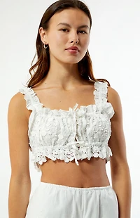 WEWOREWHAT Double Tie Top