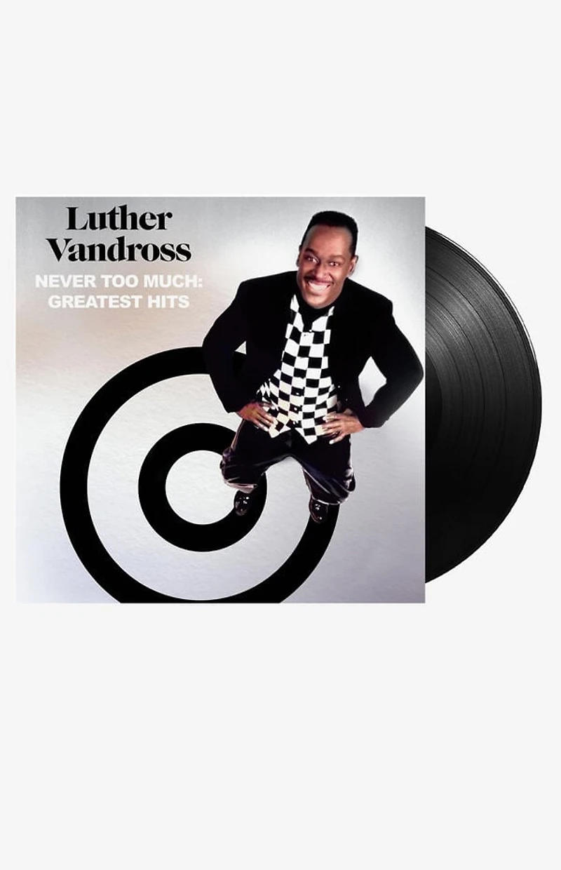 Luther Vandross Never Too Much Greatest Hits Vinyl Record