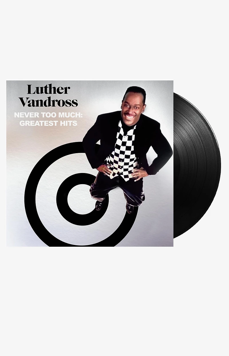 Luther Vandross Never Too Much Greatest Hits Vinyl Record