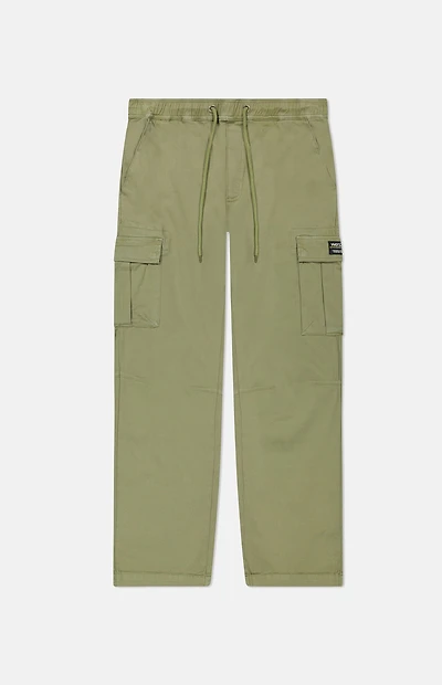 WeSC Olive Open Bottom Cargo Pants