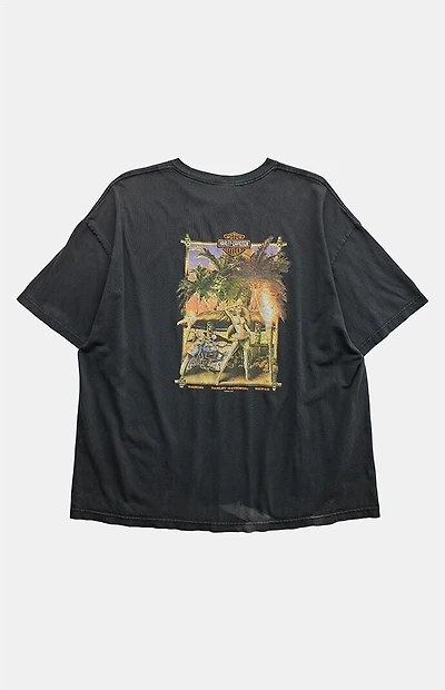 PS VINTAGE 2000s Black Harley Davidson  T-Shirt