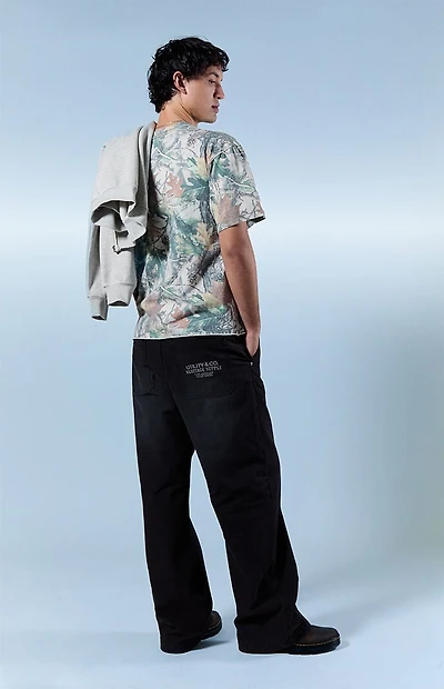 Pacsun Blake Extreme Baggy Pants Carpenter Black