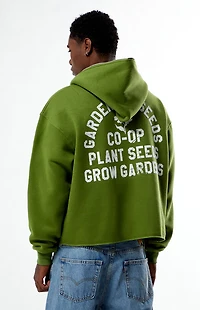 GARDENS & SEEDS Co-Op Statement Zip Up Hoodie