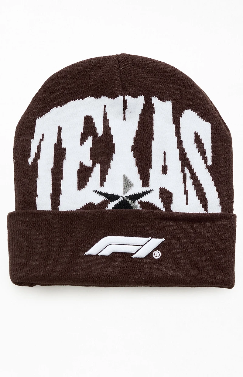 Formula 1 x Pacsun United States Grand Prix 2025 Austin Texas Beanie