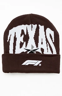 Formula 1 x Pacsun United States Grand Prix 2025 Austin Texas Beanie