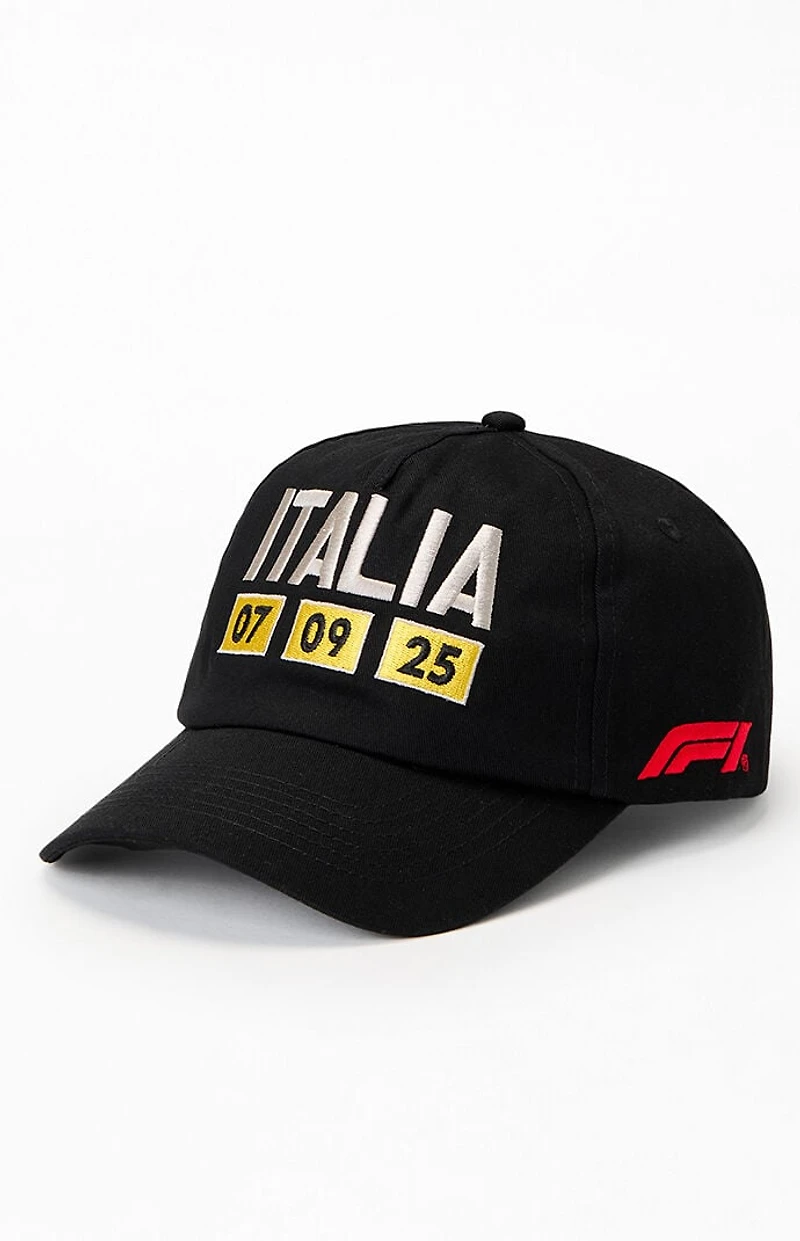 Formula 1 x Pacsun Monza Italy Black Snapback Hat