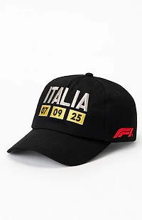 Formula 1 x Pacsun Monza Italy Black Snapback Hat