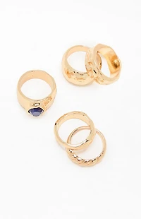 Pacsun Aria Chunky Ring Set