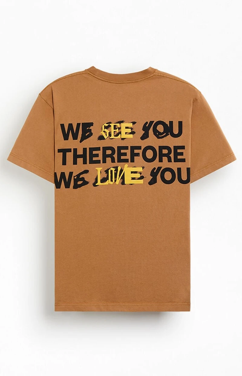 UPRISERS We Love You Puff Graphic T-Shirt