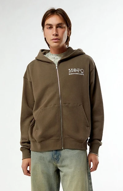 MUSEUM OF PEACE & QUIET Southwest Zip Up Hoodie