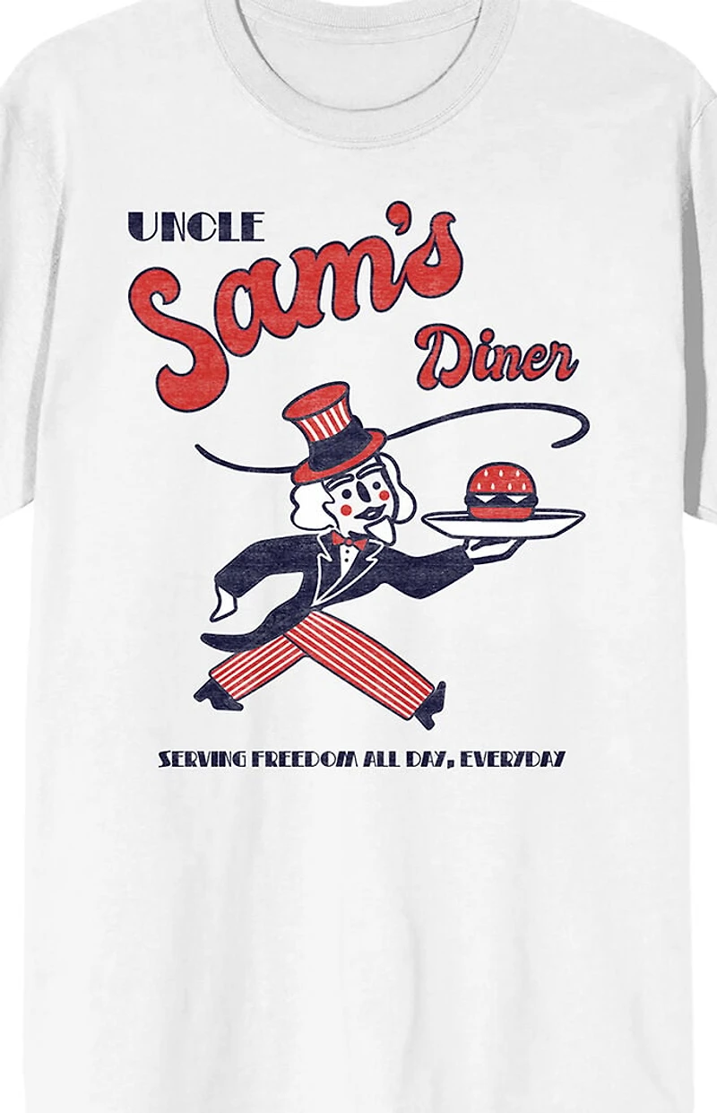 Americana Uncle Sam's Diner T-Shirt