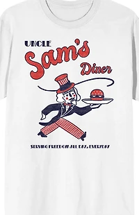 Americana Uncle Sam's Diner T-Shirt
