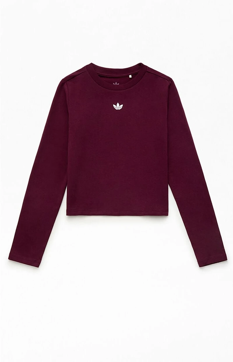 adidas Kids Logo Long Sleeve T-Shirt