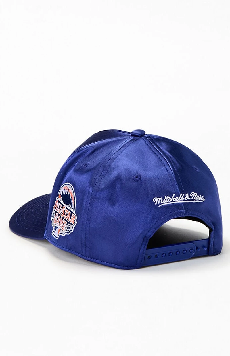 Mitchell & Ness Mets City Lights Satin Snapback Hat