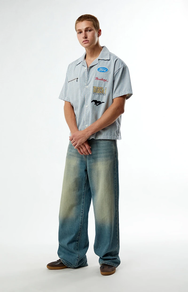 FORD Button Down Work Shirt