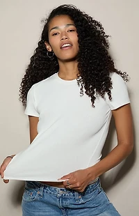 Pacsun Carolyn Cotton Crew Neck T-Shirt