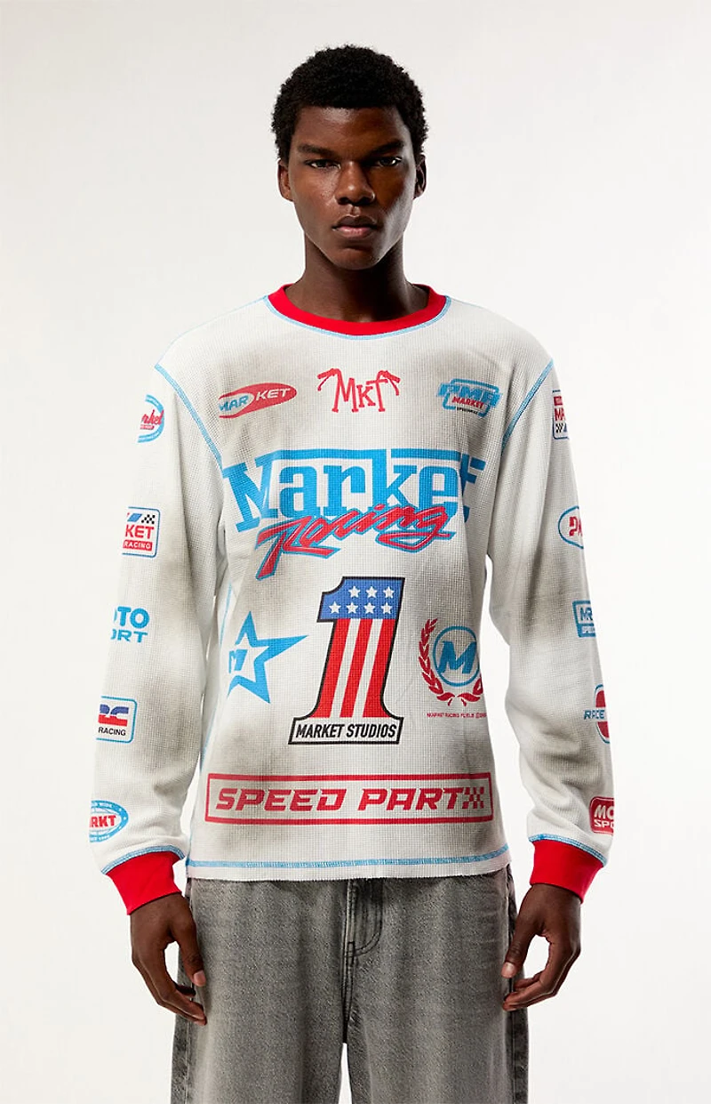 Market Speed Part Thermal Long Sleeve T-Shirt