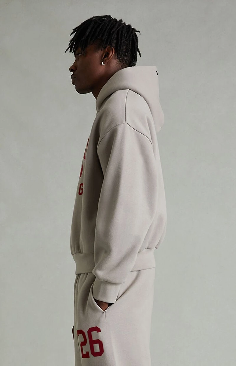 Fear of God ESSENTIALS Smoke Grey Classic Fit Hoodie