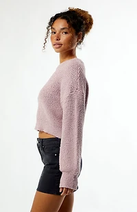 Your Favorite Snug Waffle Knit Sweater